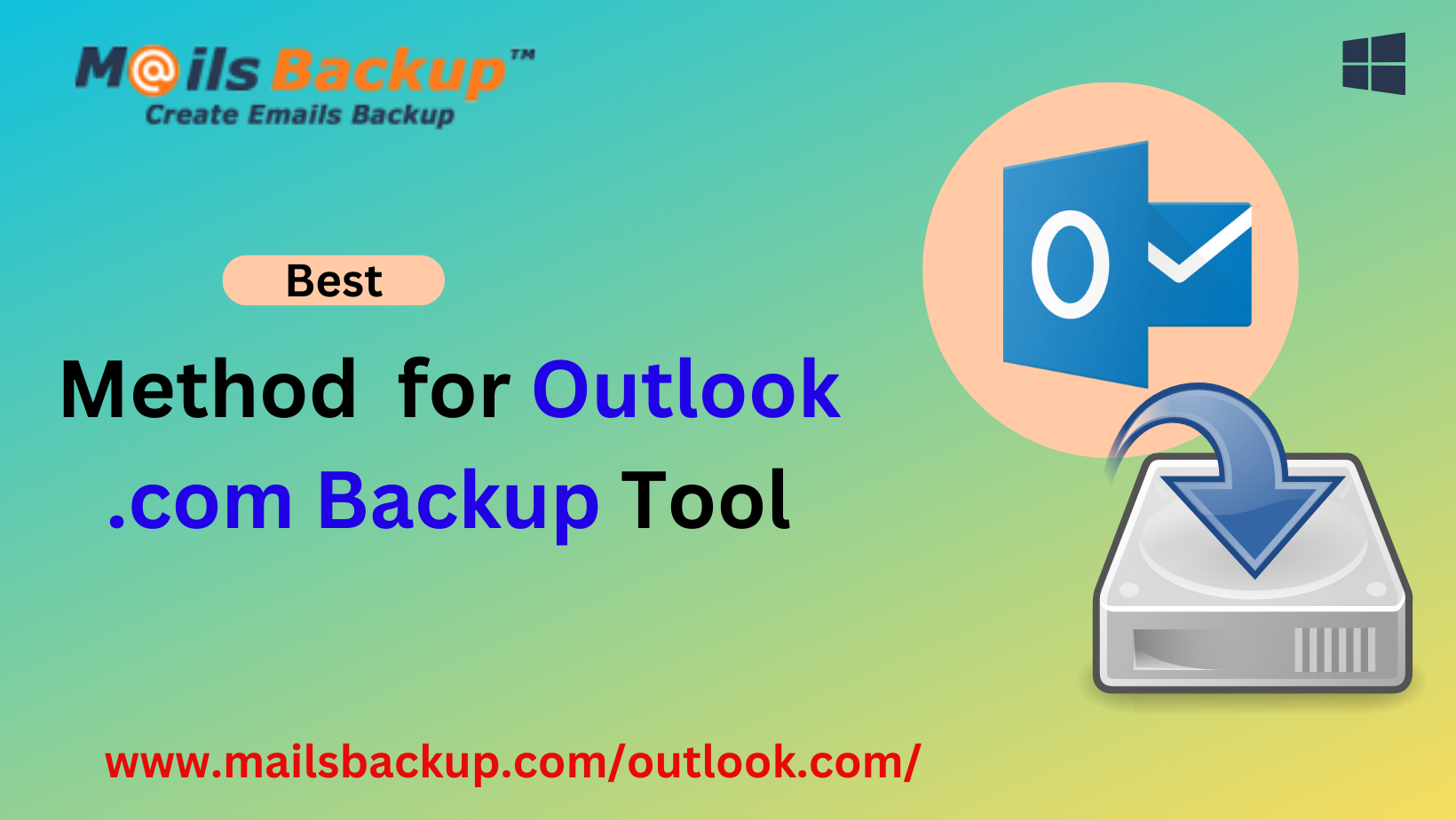 outlook.com backup tool